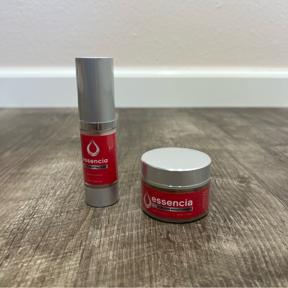 NEW Essencia Eye Revitalizer & Ageless Moisturizer